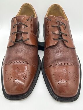 Giorgio Brutini Men's Brown Leather Dress Shoes Size 13D